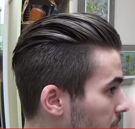 Cool Slicked Hair, Hair Haircuts Cuts Gray