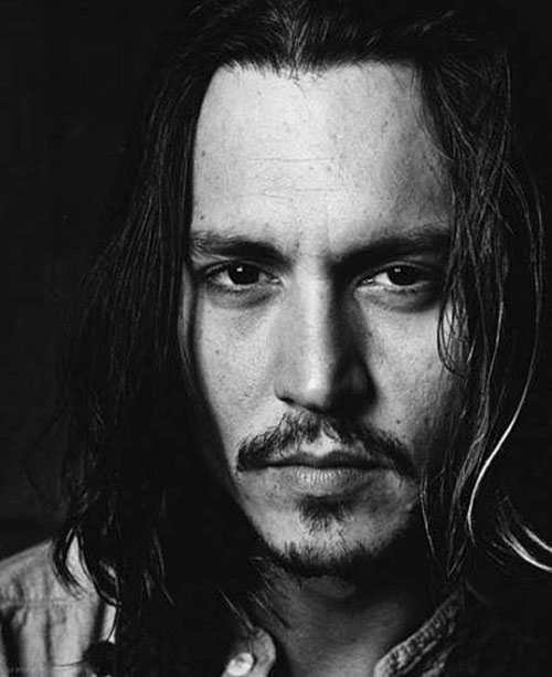 Long Hair Johnny Depp
