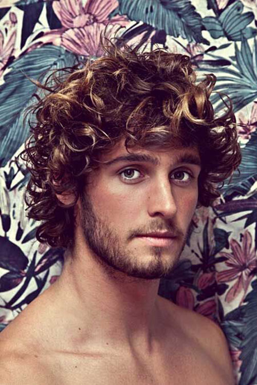 Curly Hairstyles Mens 2020